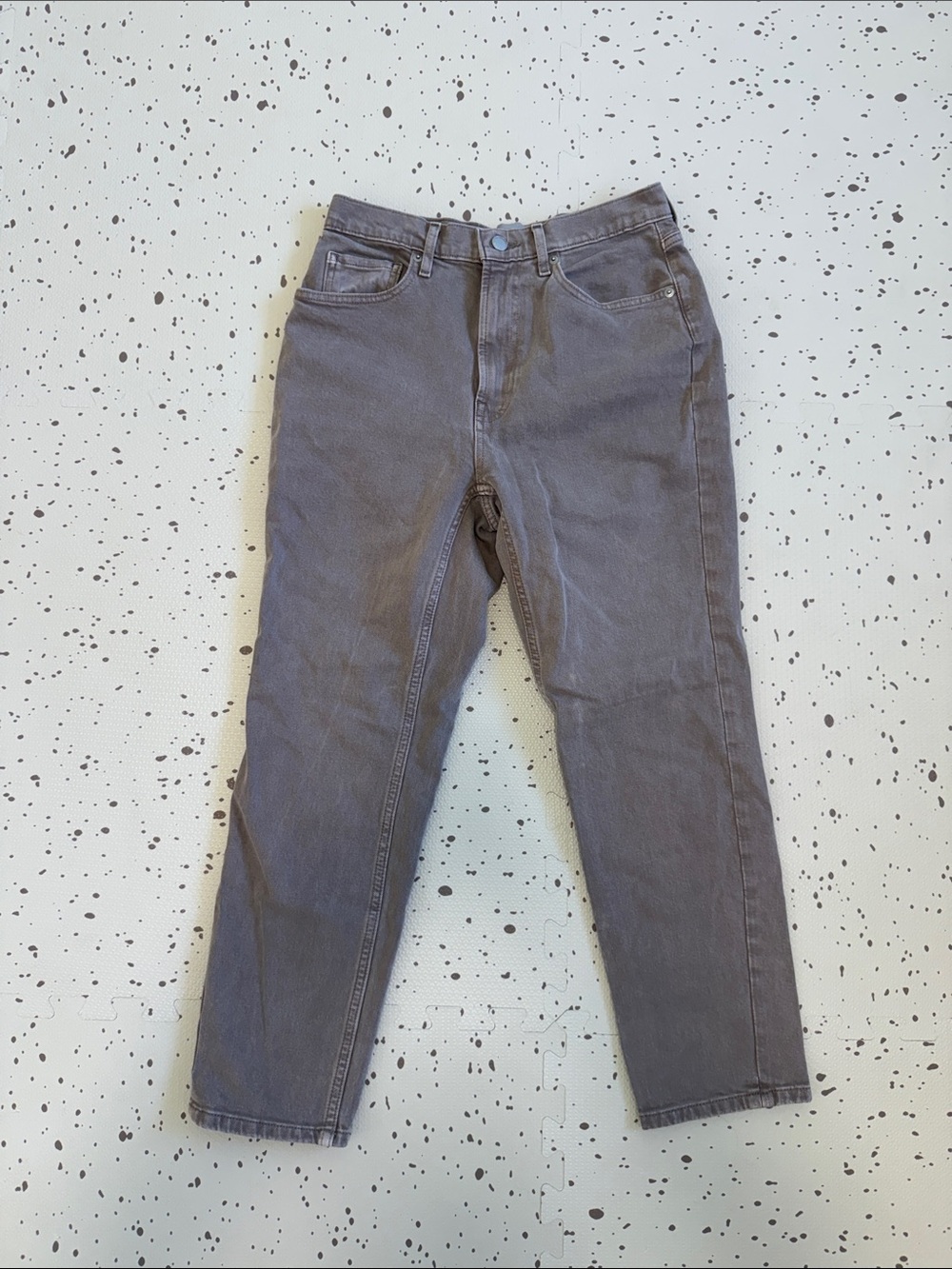 💘 EVERLANE - THE ORIGINAL CHEEKY JEAN 26 CROP CLAY